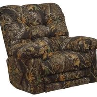 Magnum Camo Heat/Massage Recliner, Camo