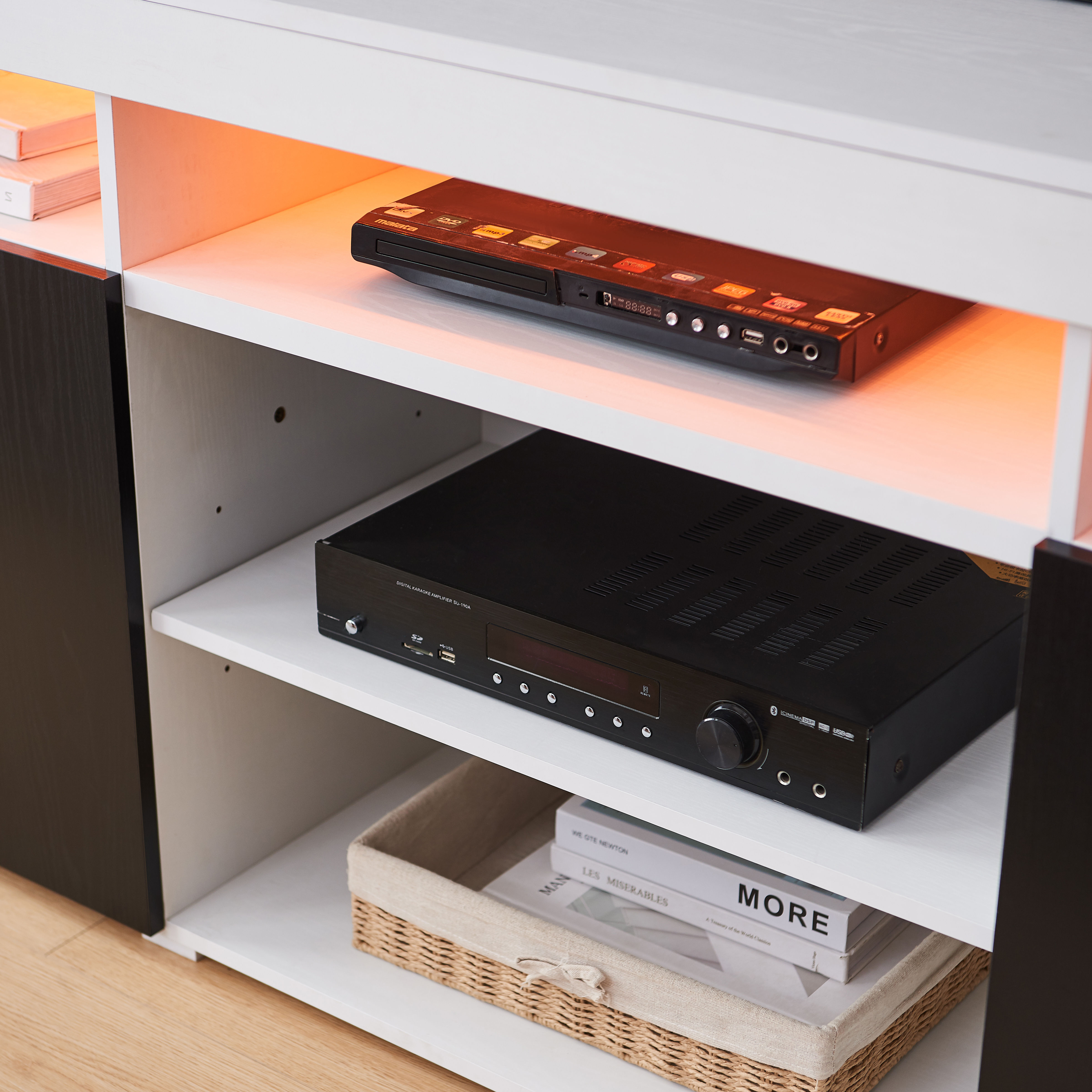 テレビ台 ホワイト ブラック Rent-To-Own 68