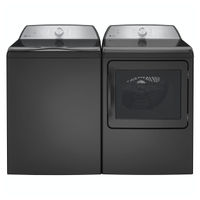 GE Profile 5.0 cu. ft. Washer and 7.4 cu. ft. Dryer in Diamond Grey GE Profile 5.0 cu. ft. Washer and 7.4 cu. ft. Dryer in Diamond Grey