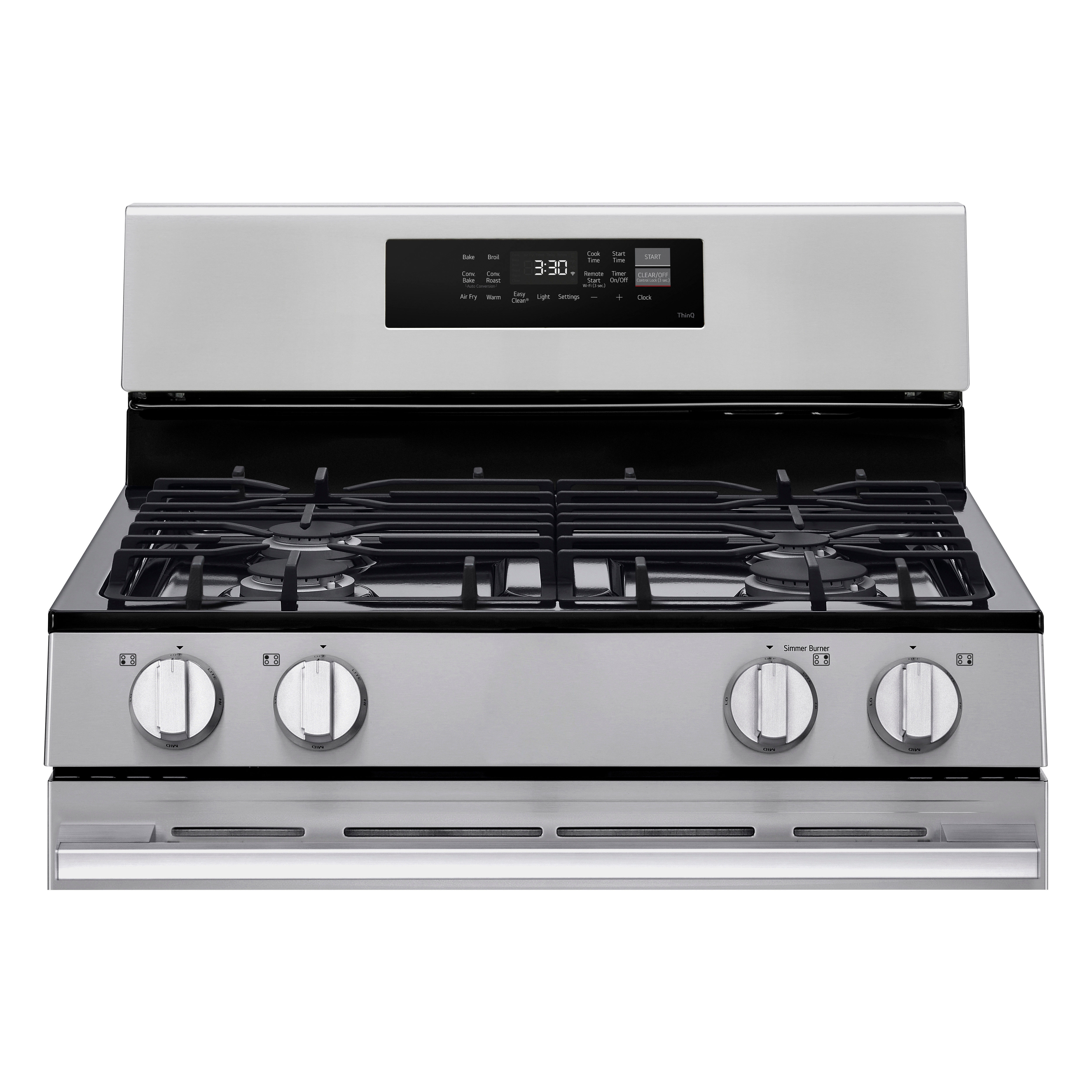 Rent-To-Own LG 6.3 cu. ft. Smart Convection Gas Range with Air Fry