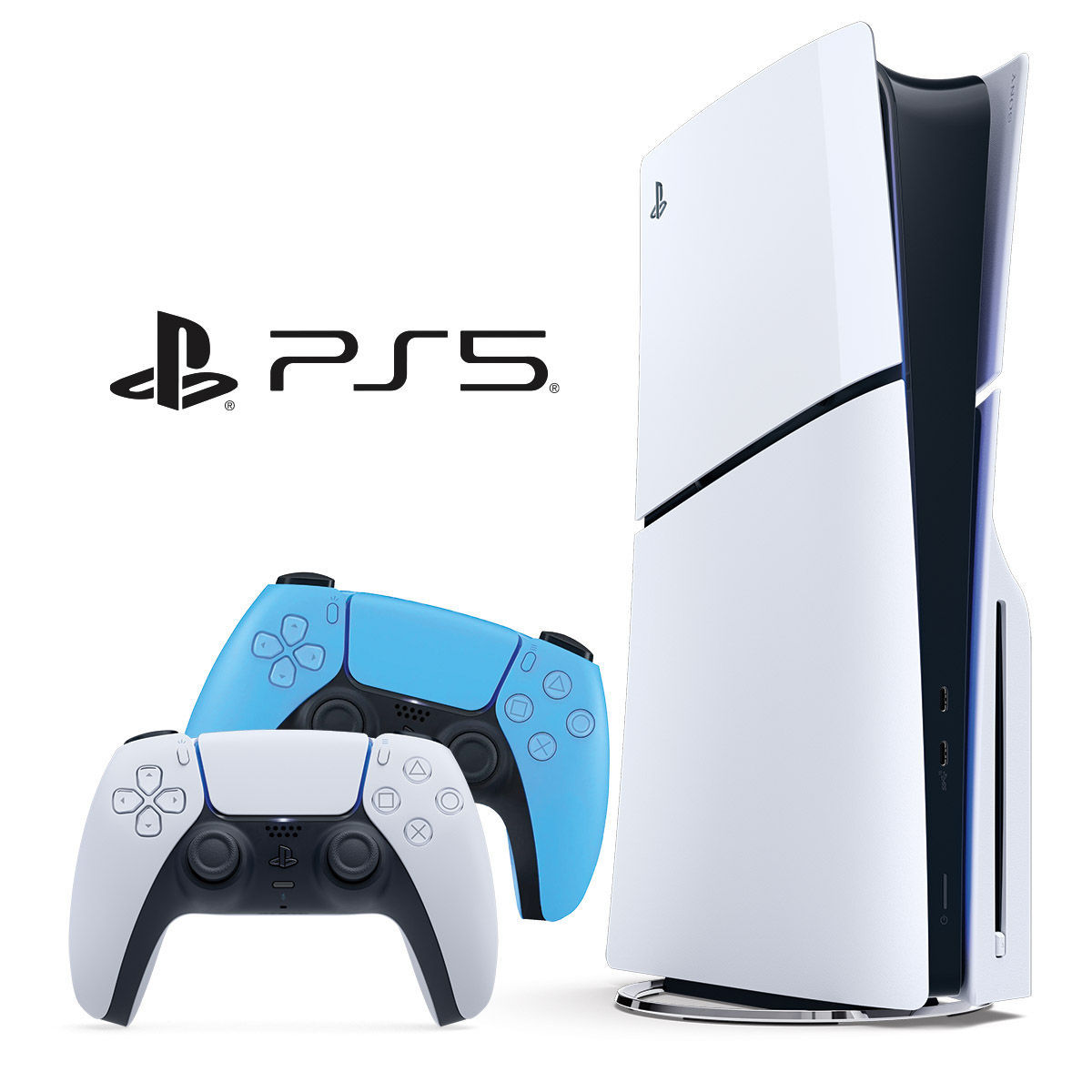 Rent-To-Own PS5 Console Slim Disc Standard 1TB + Starlight Blue Co
