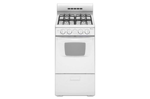 20-inch Gas Range with Compact Oven Capacity