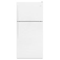 30" Wide Top-Freezer Refrigerator - White