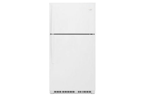 21 cu ft. Top Freezer33 Width, White