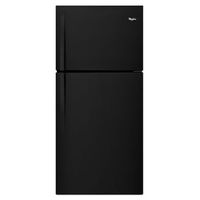30-inch Wide Top Freezer Refrigerator - 19 cu. ft. - Black