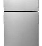 18 Cu Ft Stainless Steel Top Mount Refrigerator With Crisper Bins - 30 In Wide