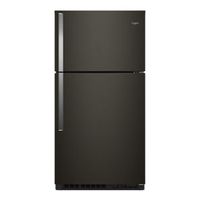 33-inch Wide Top Freezer Refrigerator - 21 cu. ft. - Print Resist Blk Stnlss