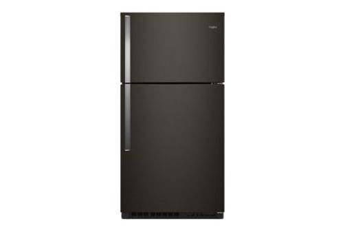 33-inch Wide Top Freezer Refrigerator - 21 cu. ft. - Print Resist Blk Stnlss