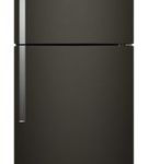 33-inch Wide Top Freezer Refrigerator - 21 cu. ft. - Print Resist Blk Stnlss