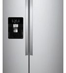 25 cu ft. Side by Side36 Width,Stainless Steel