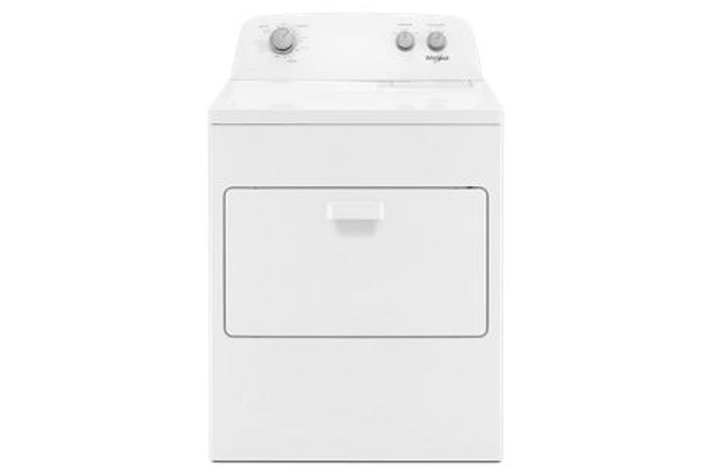 Whirlpool 7.0 CU FT Gas Dryer, WHITE