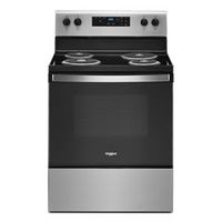 4.8 cu. ft. Whirlpool electric Range, Stainless Steel