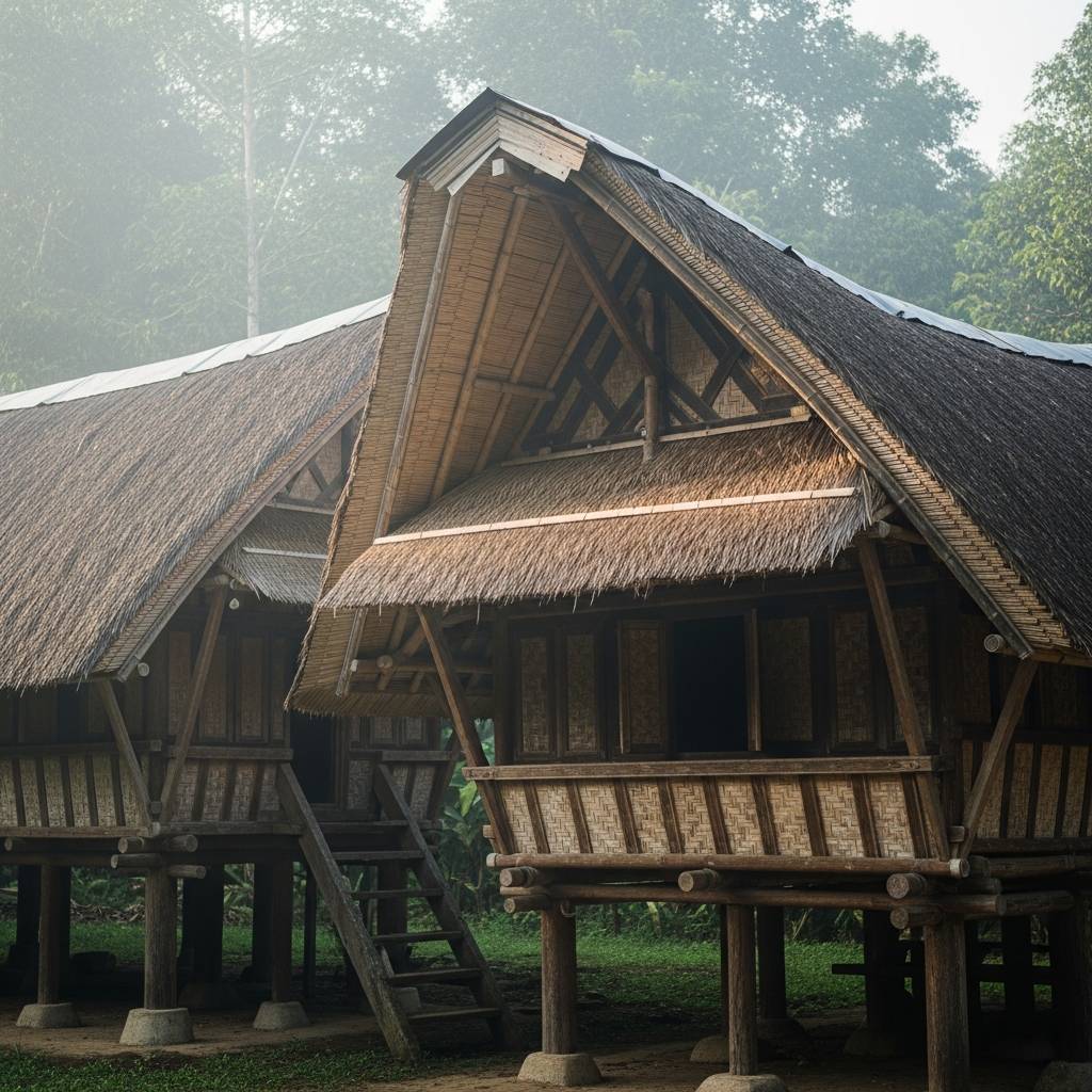 Rumah Tradisional Baduy, Aturan Pembangunan Rumah, Bahan Alami Dan Hubungan Arsitektur Dengan Adat Baduy