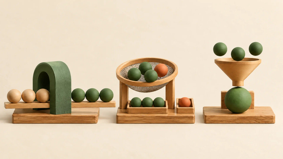 Three separate workstations transform each token, retain a selected subset and combine tokens into one result.