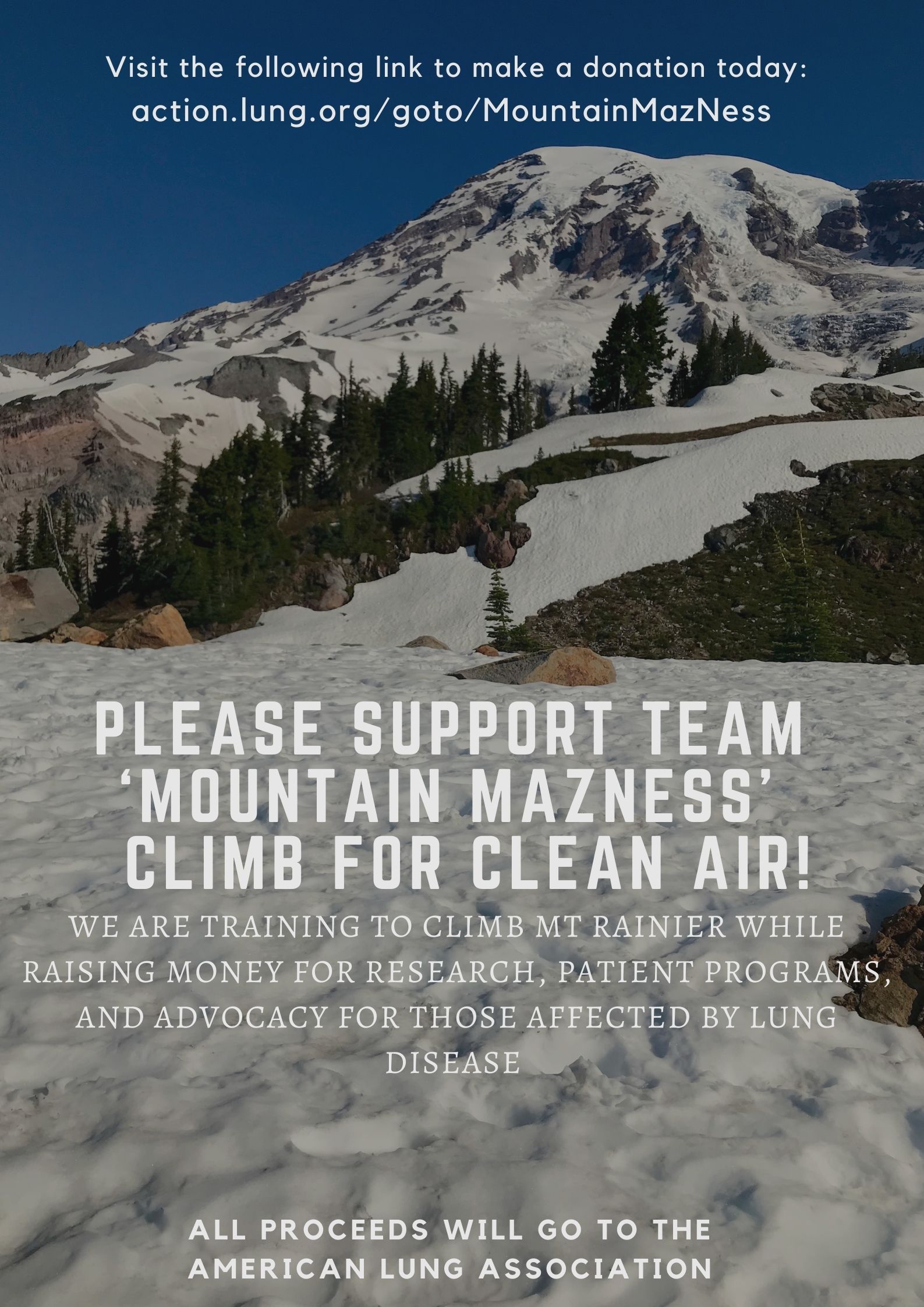 Mount Rainier National Park Visitor Programs Donation