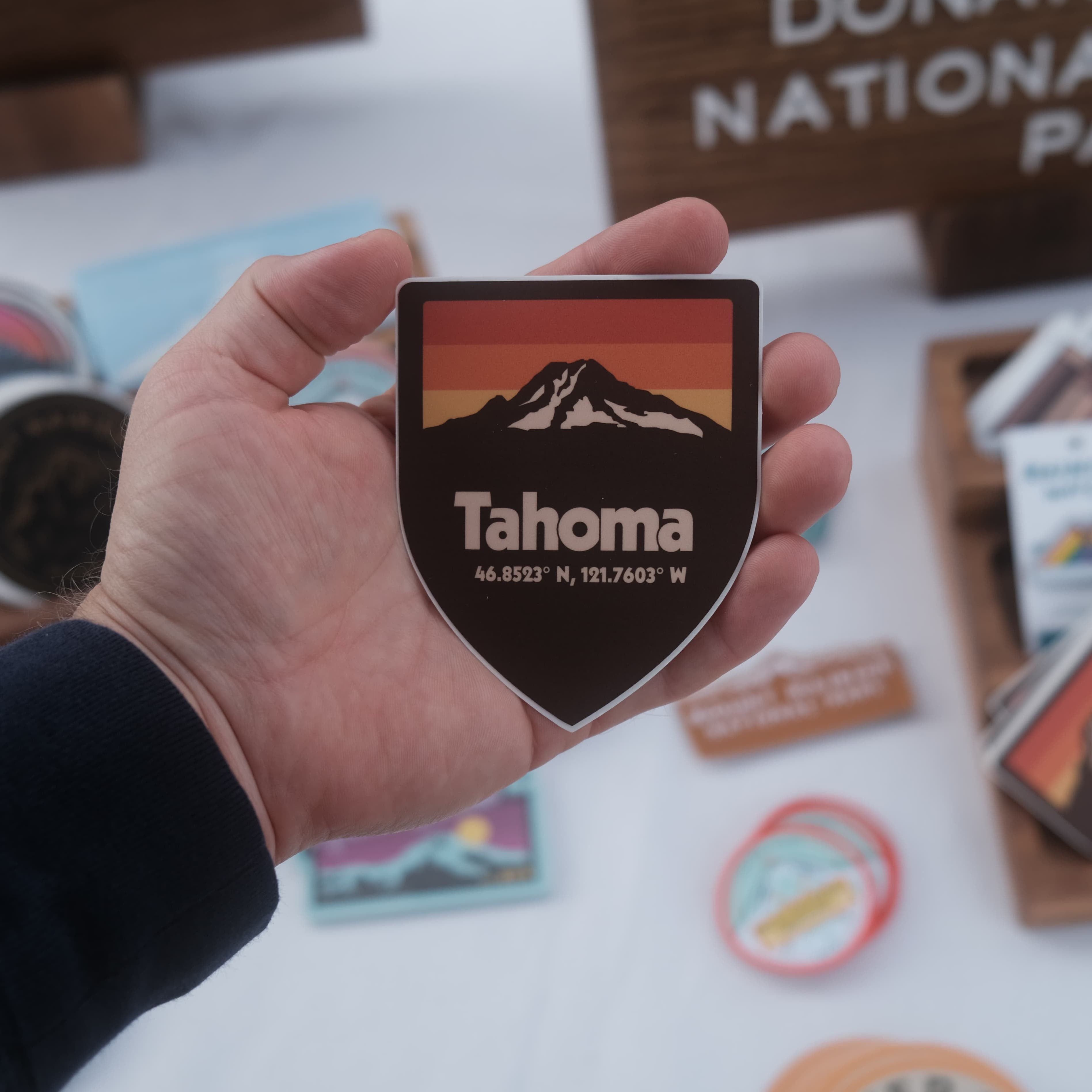 Washington National Parks Sticker Pack – Rainier Watch