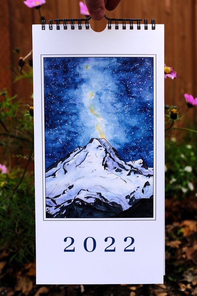 2022 PNW and Mount Rainier Calendars Rainier Watch