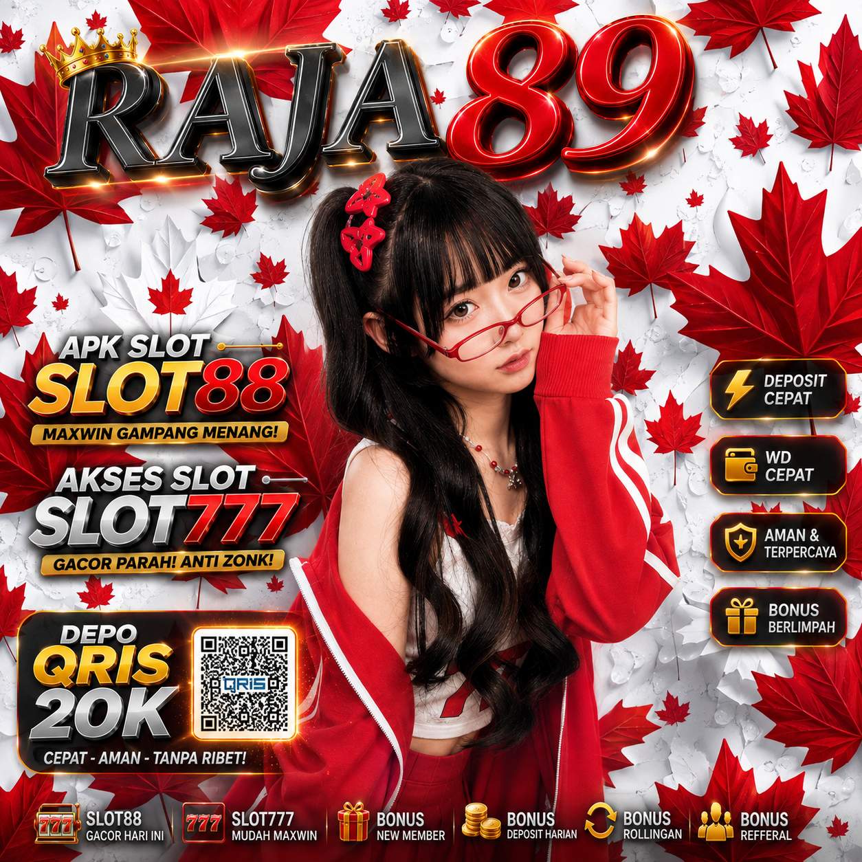 RAJA89 - Apk Slot88 Maxwin & Akses Slot777 Gacor Depo Qris 20k