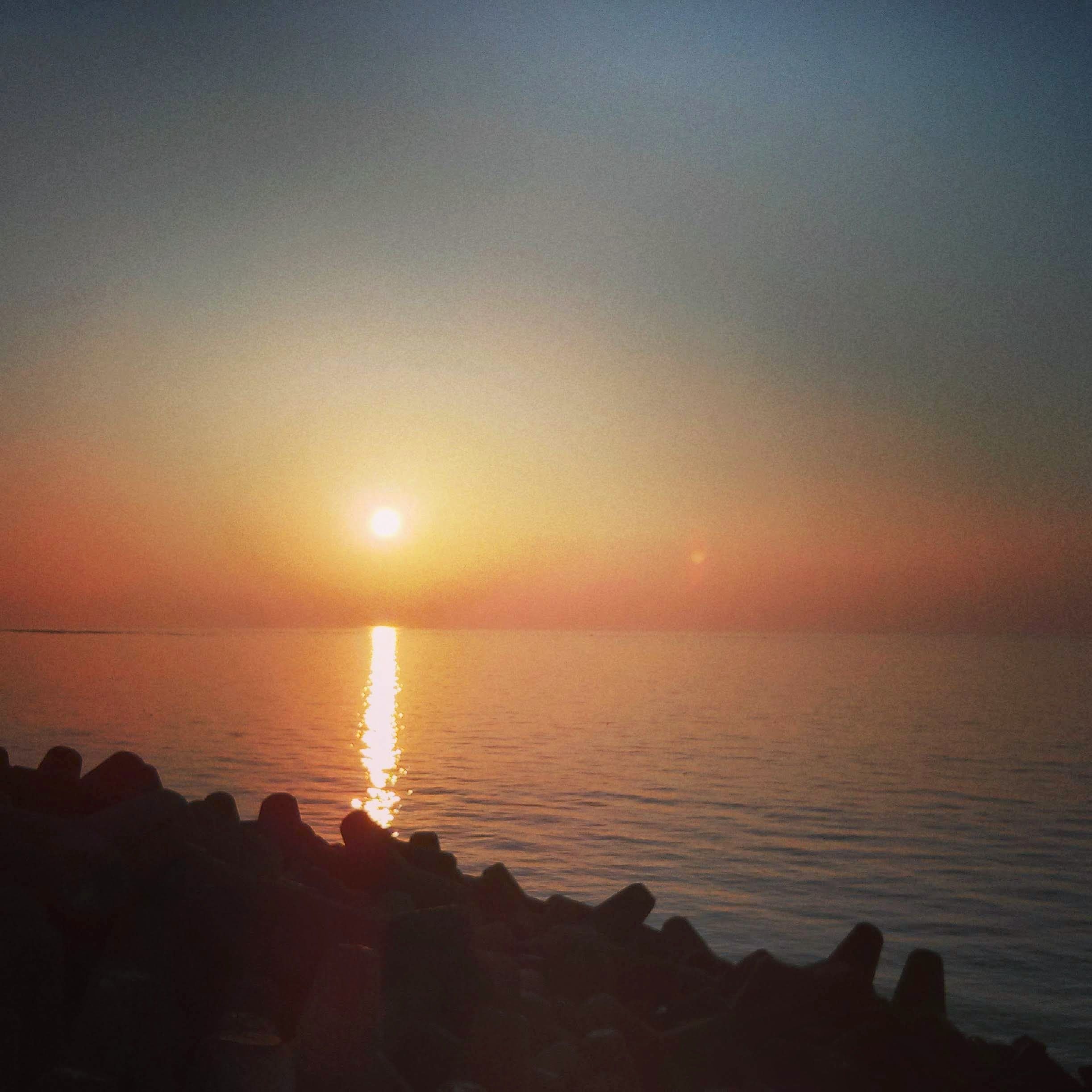 Sunset in Mumbai in 2014