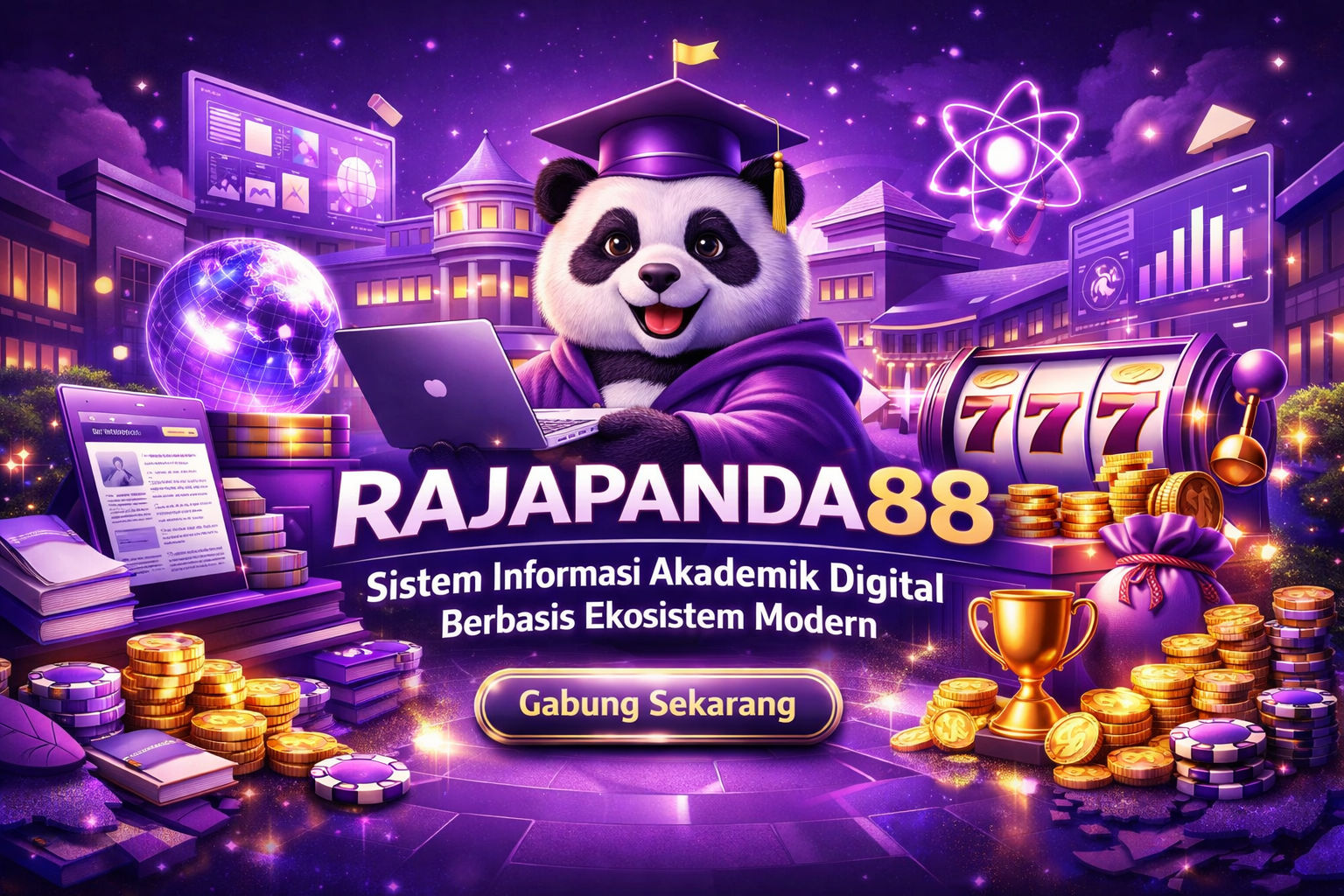 RAJAPANDA88 | Sistem Informasi Akademik Digital Berbasis Ekosistem Modern
