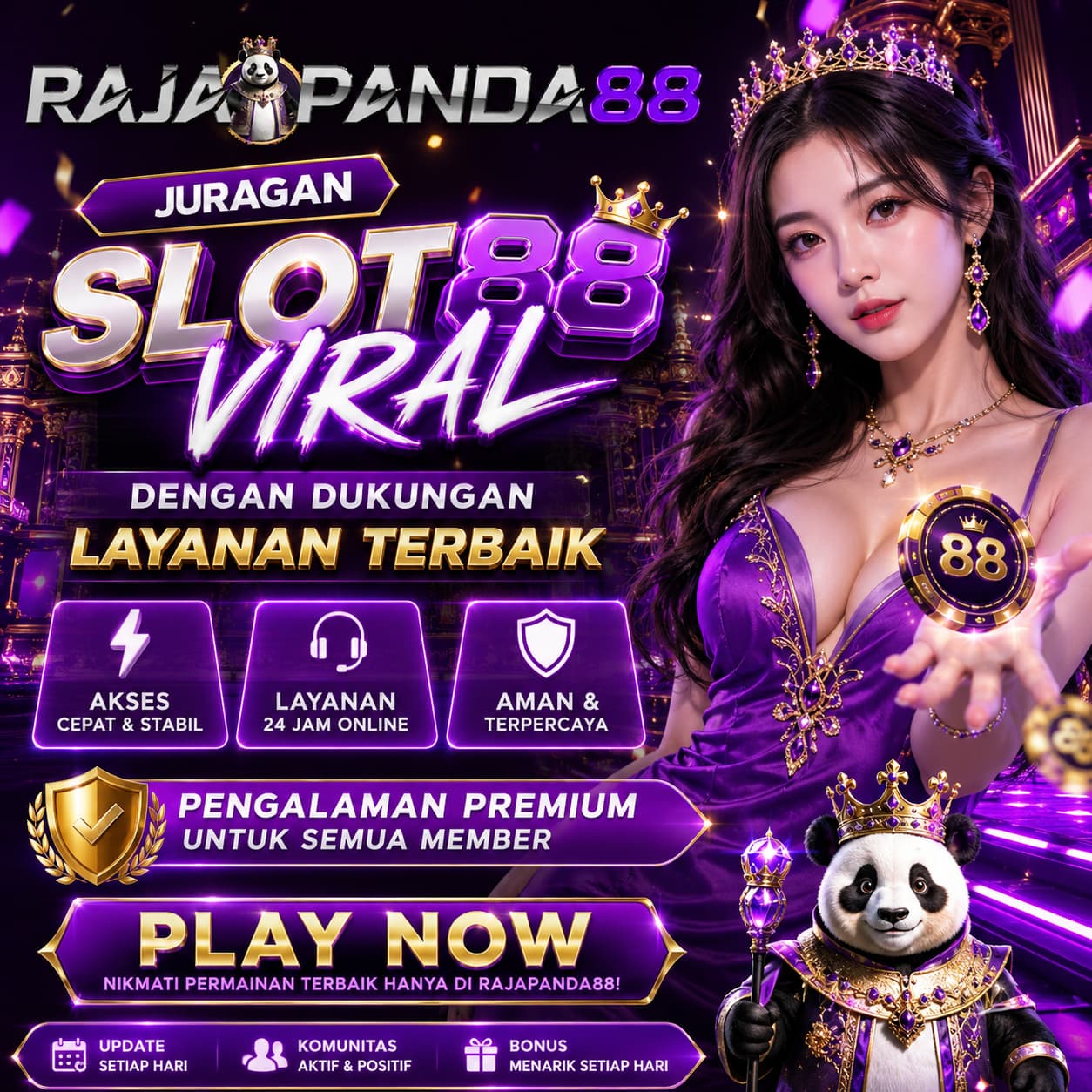 RAJAPANDA88 - Juragan Slot88 Viral dengan Dukungan Layanan Terbaik