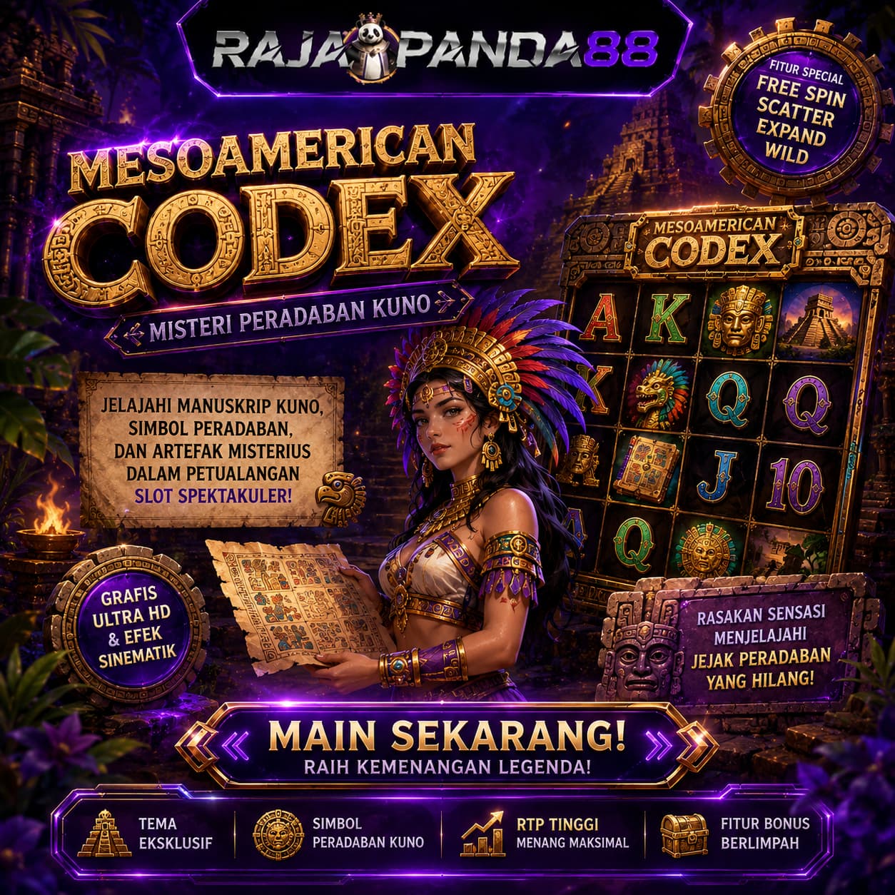 RAJAPANDA88 | Mesoamerican Codex dengan Misteri Peradaban Kuno