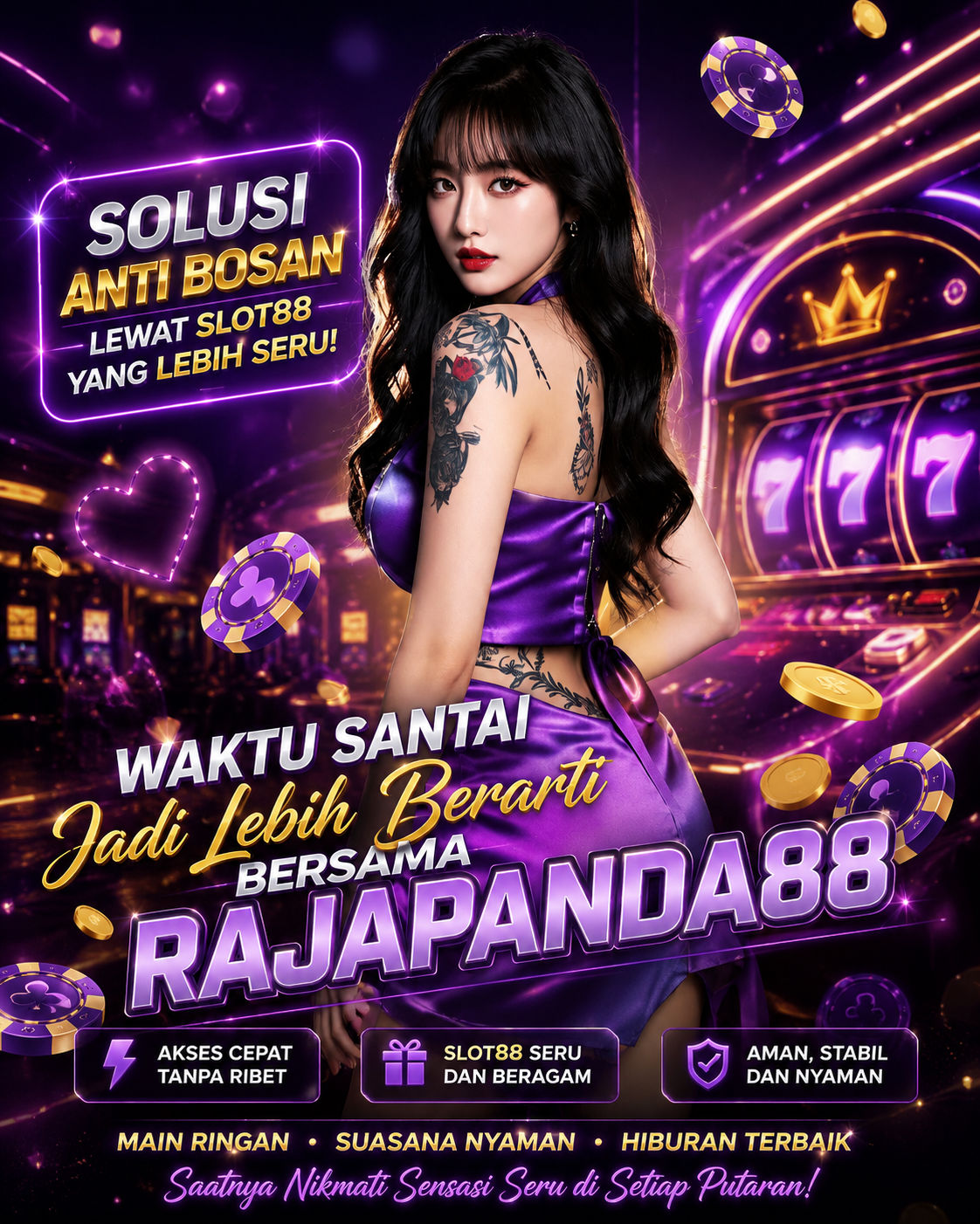 RAJAPANDA88: Solusi Anti Bosan Lewat Slot88 yang Lebih Seru