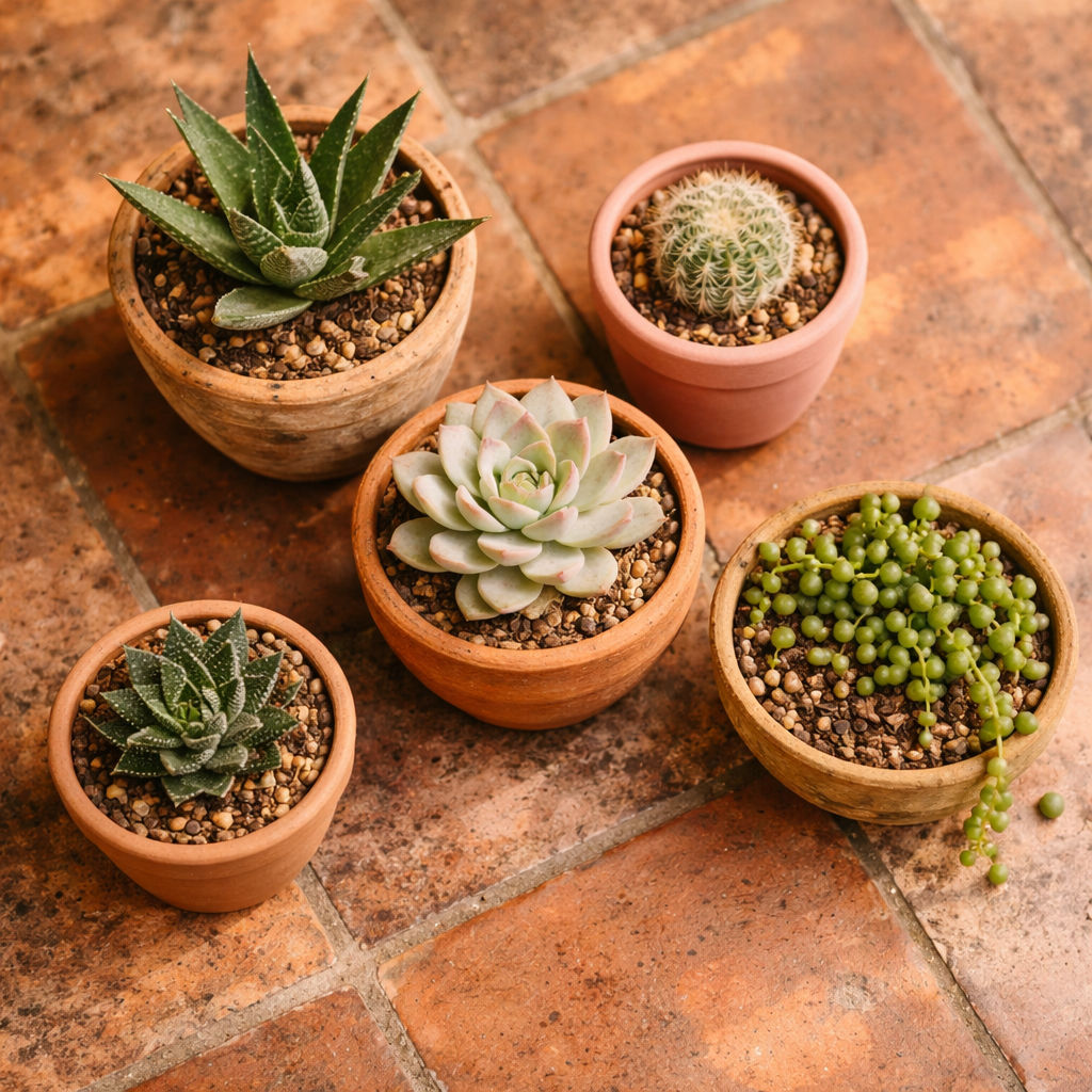 Our succulents