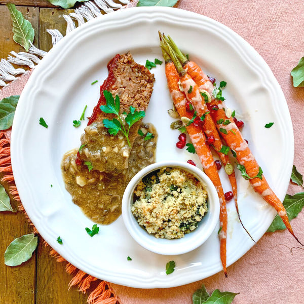 The Best Meatless Meatloaf