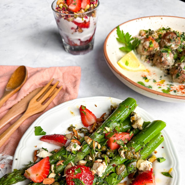 A Seasonal Spring Menu for Your Next Dinner Party