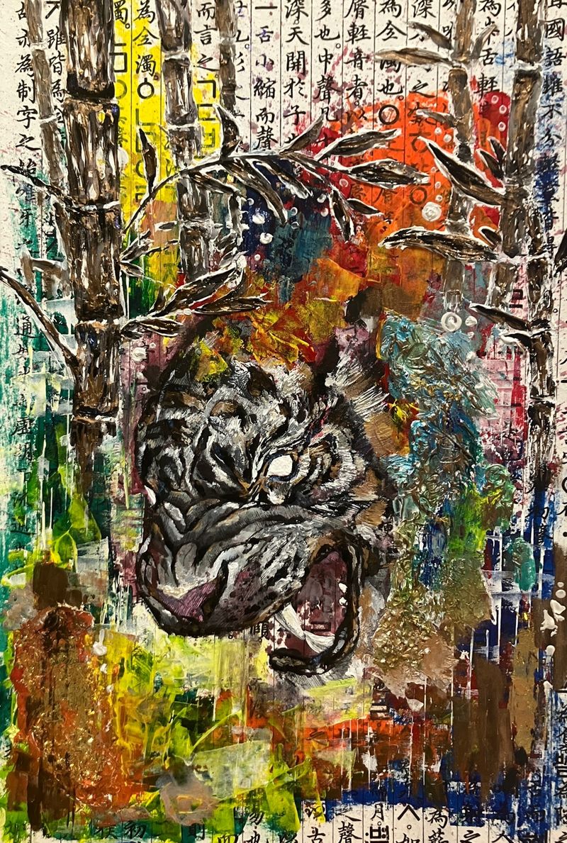 the reverberation of a ferocious tiger-3951