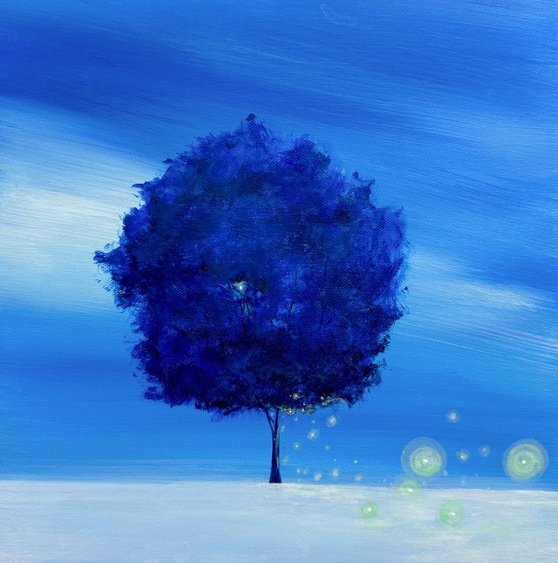 나무의 기억 ; 반딧불이 -5499