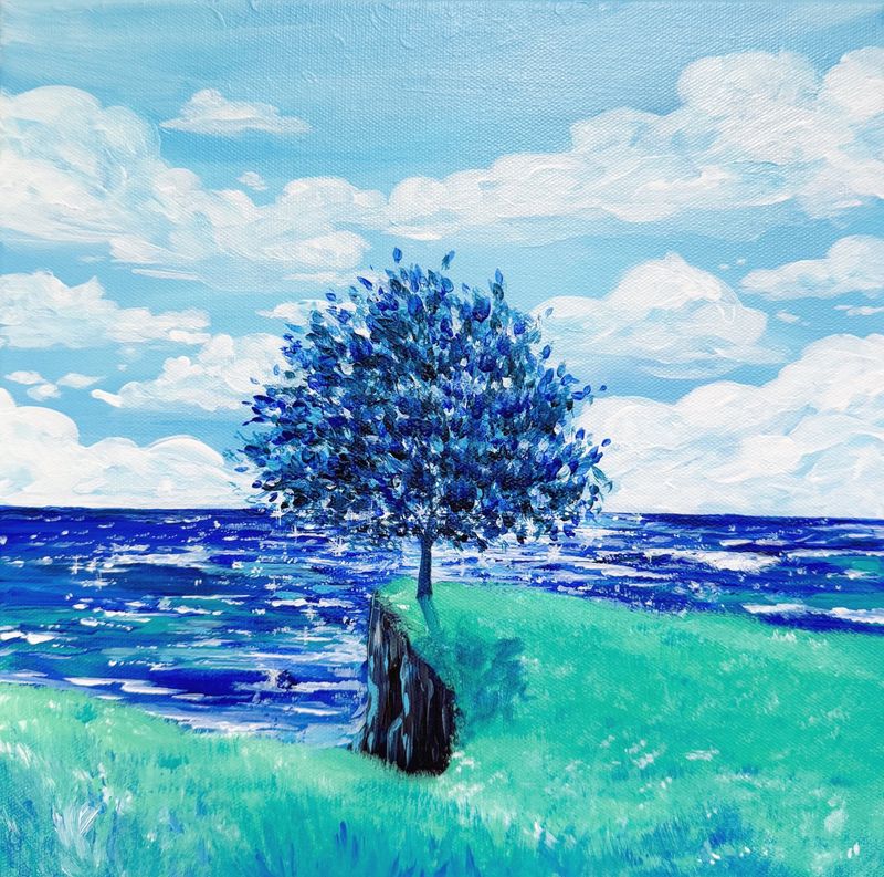 나무의 기억 ; 찬란한 절벽 -13563