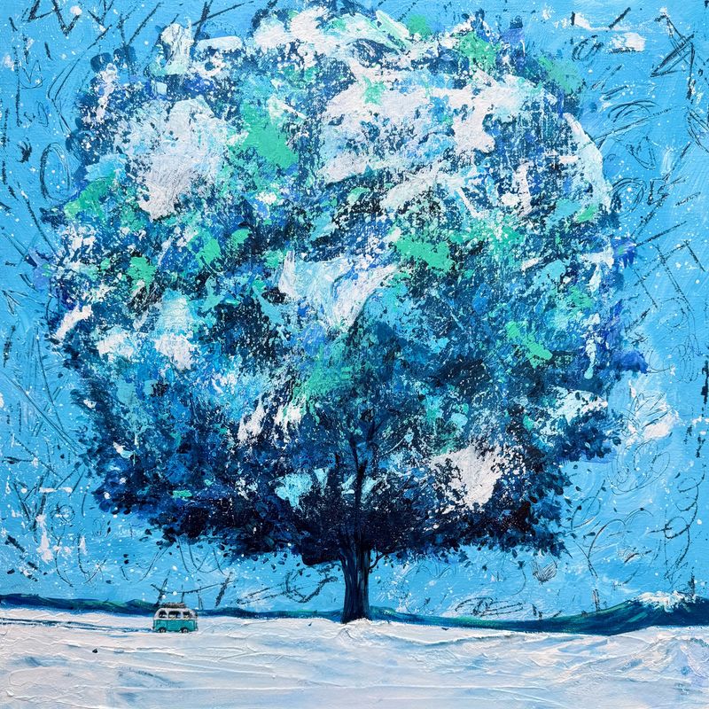 나무의 기억 ; 캠핑카 -14721