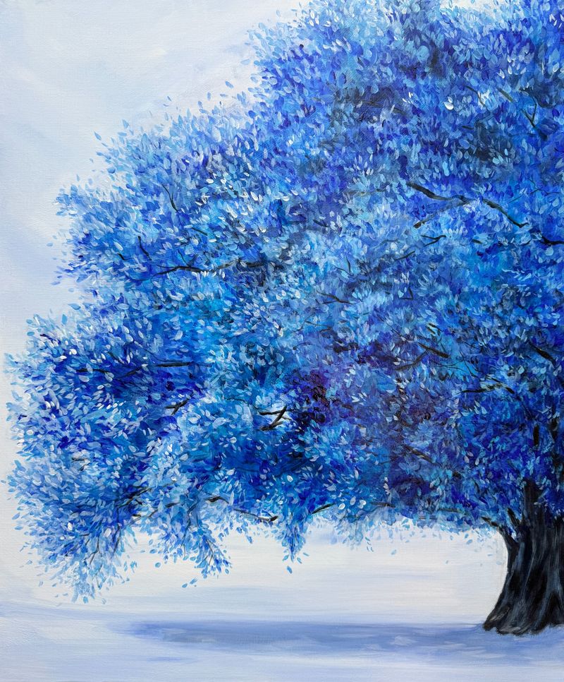 나무의 기억 ; 푸른 고요 -14727