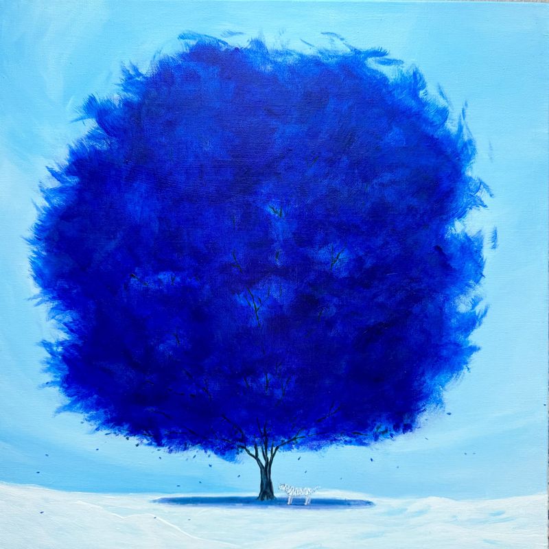 나무의 기억 ; White tiger -14732