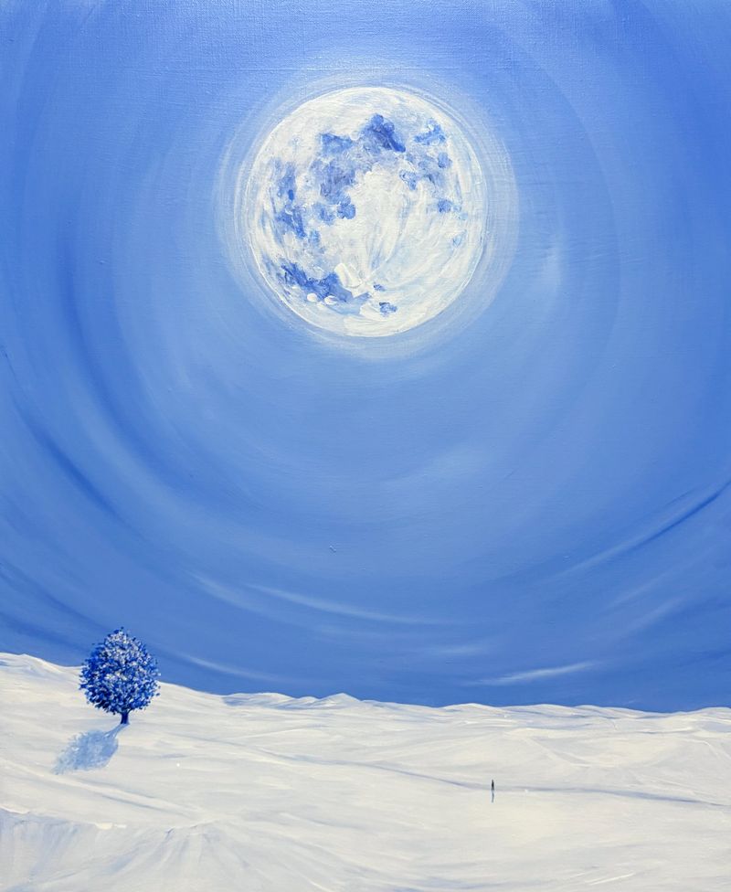 나무의 기억 ; 달 -14733