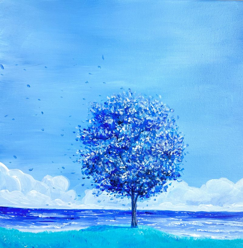 나무의 기억 ; 바다-14747