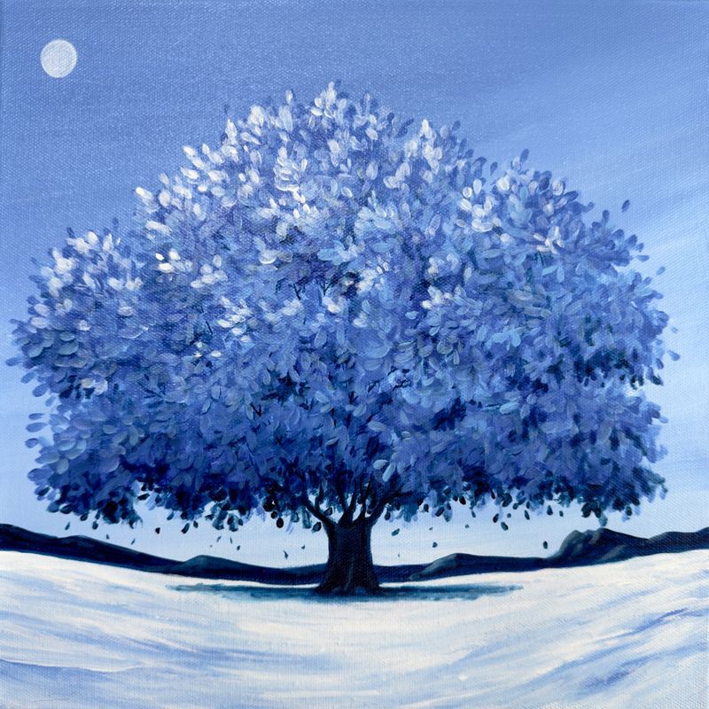 나무의 기억 ; 만월 no.2-37585