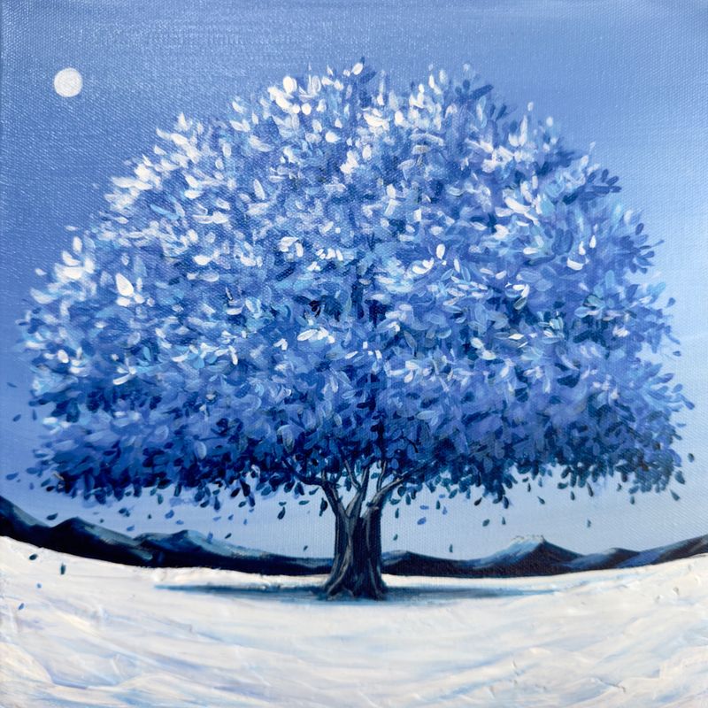 나무의 기억 ; 만월 no.3-37586