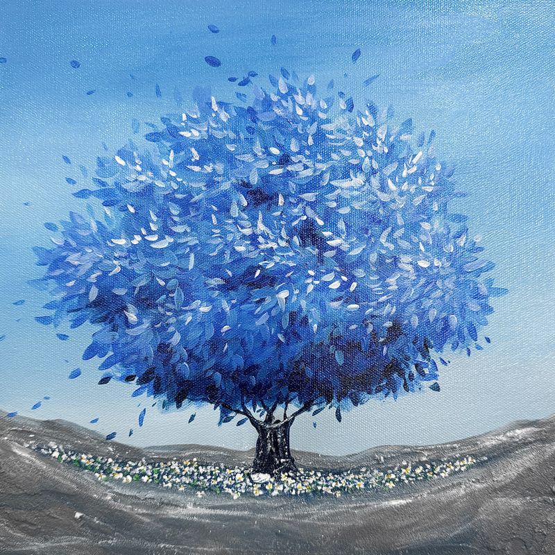 나무의 기억 ; 데이지-51728