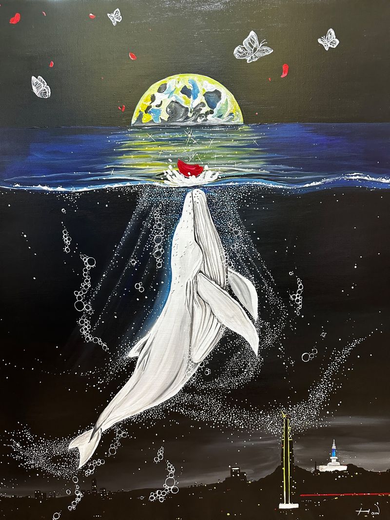 whale in the night sky-11412