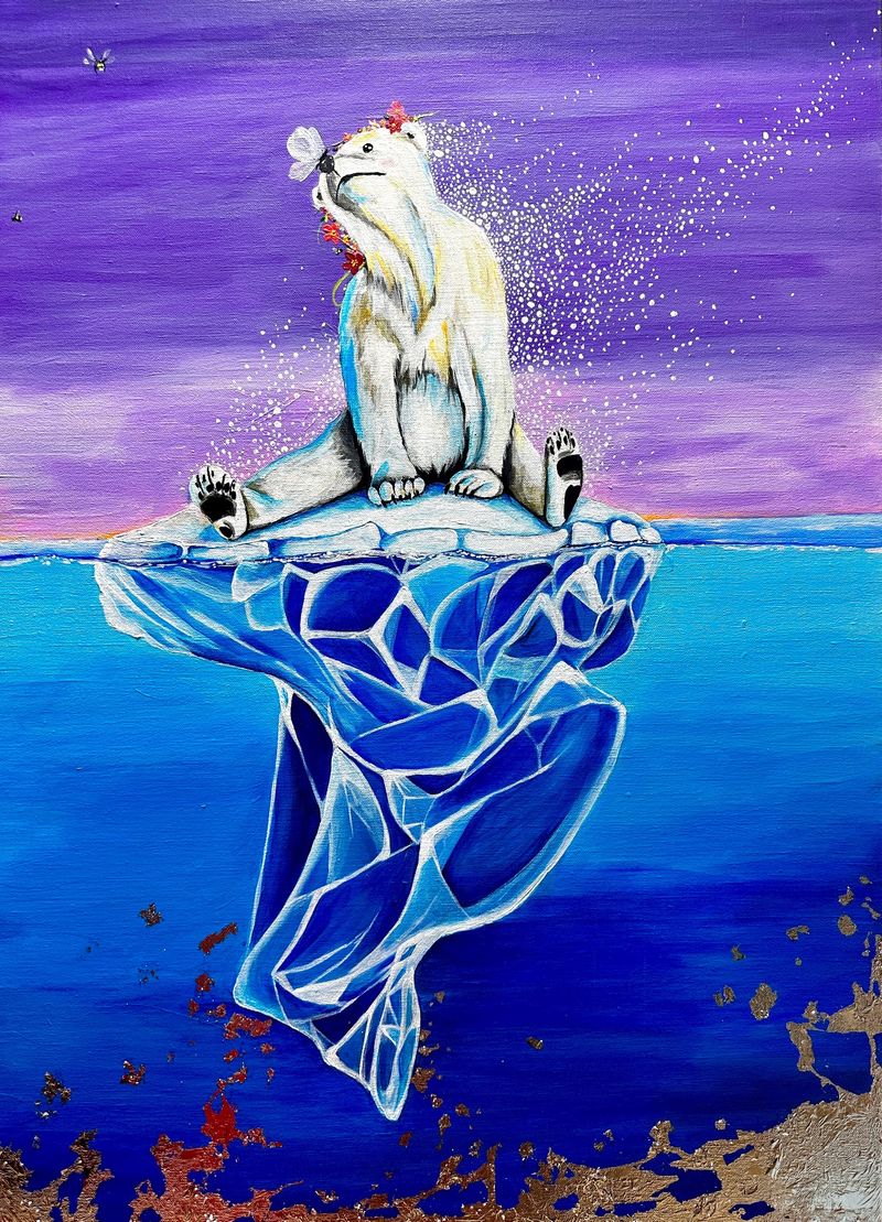 빙하타고 내려와-18426