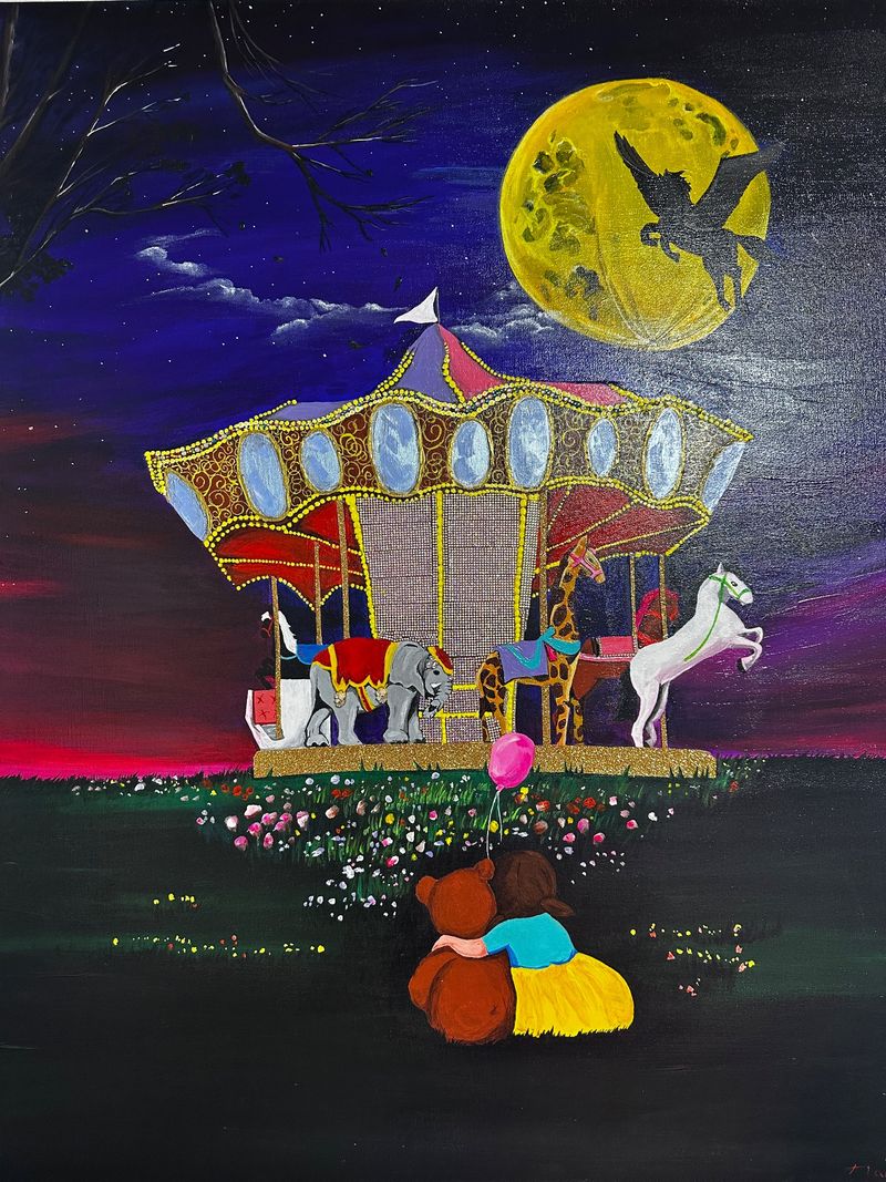 회전목마의 동심-18432