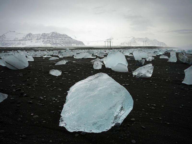 Drift Ice 유빙 7, Diamond Beach Iceland -6039