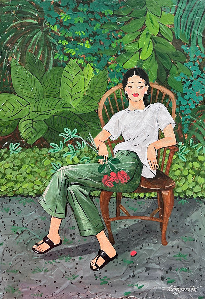 어느 정원에서-32140