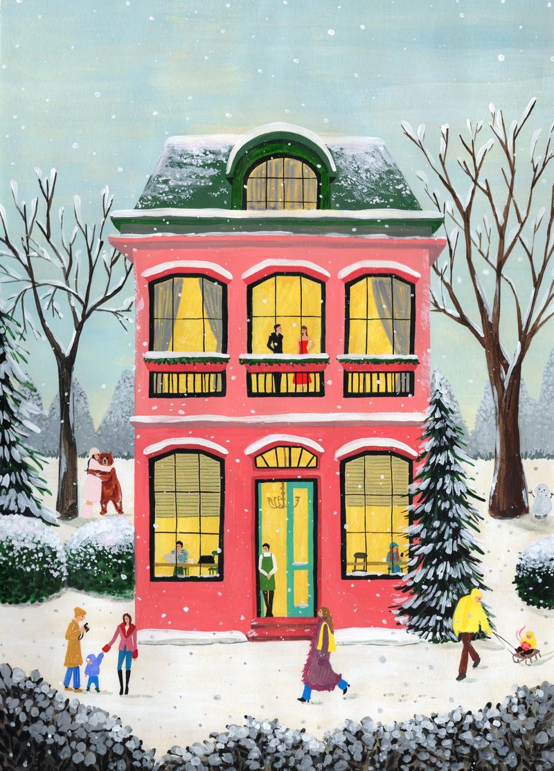 1월 눈이 내리는 1월-35845