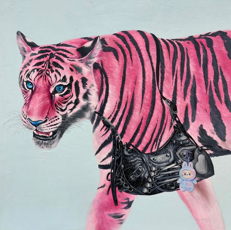 Luxury bag And Tiger-22653