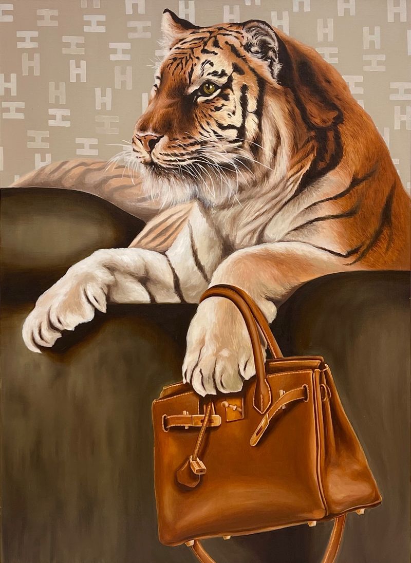 Luxury bag And Tiger-22654