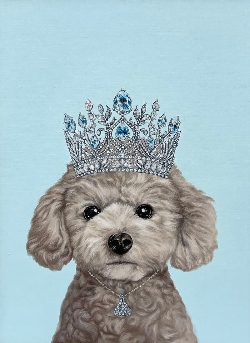 Luxury necklace And Puppy Princess-41131